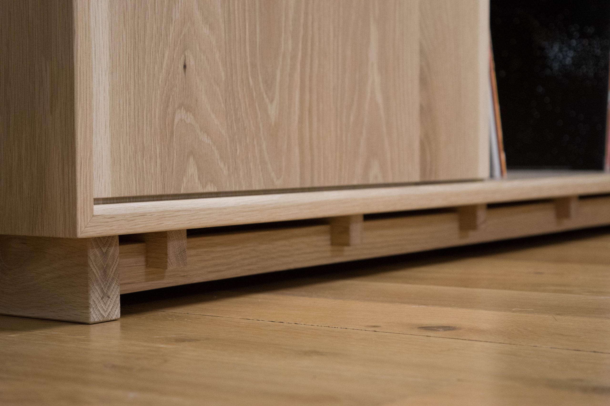 Japandi Hifi Unit, Record Media Cabinet - #017 - Image 4